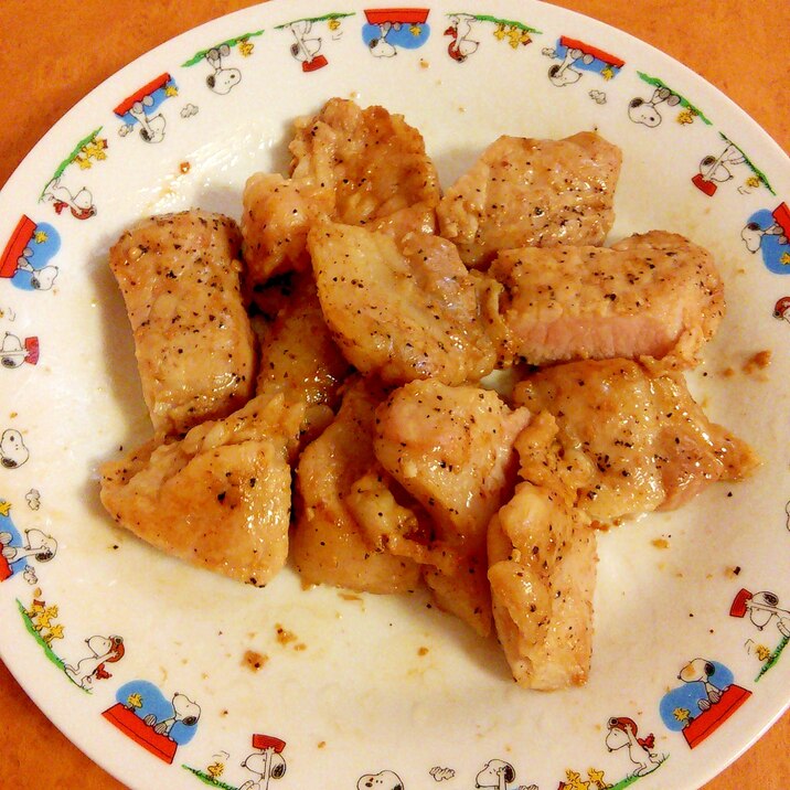 おつまみ☆ご飯がすすむ☆豚肉のガーリックこしょう味